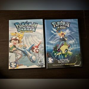 Pokémon DVD Bundle – Heroes: The Movie + Pokémon 4Ever